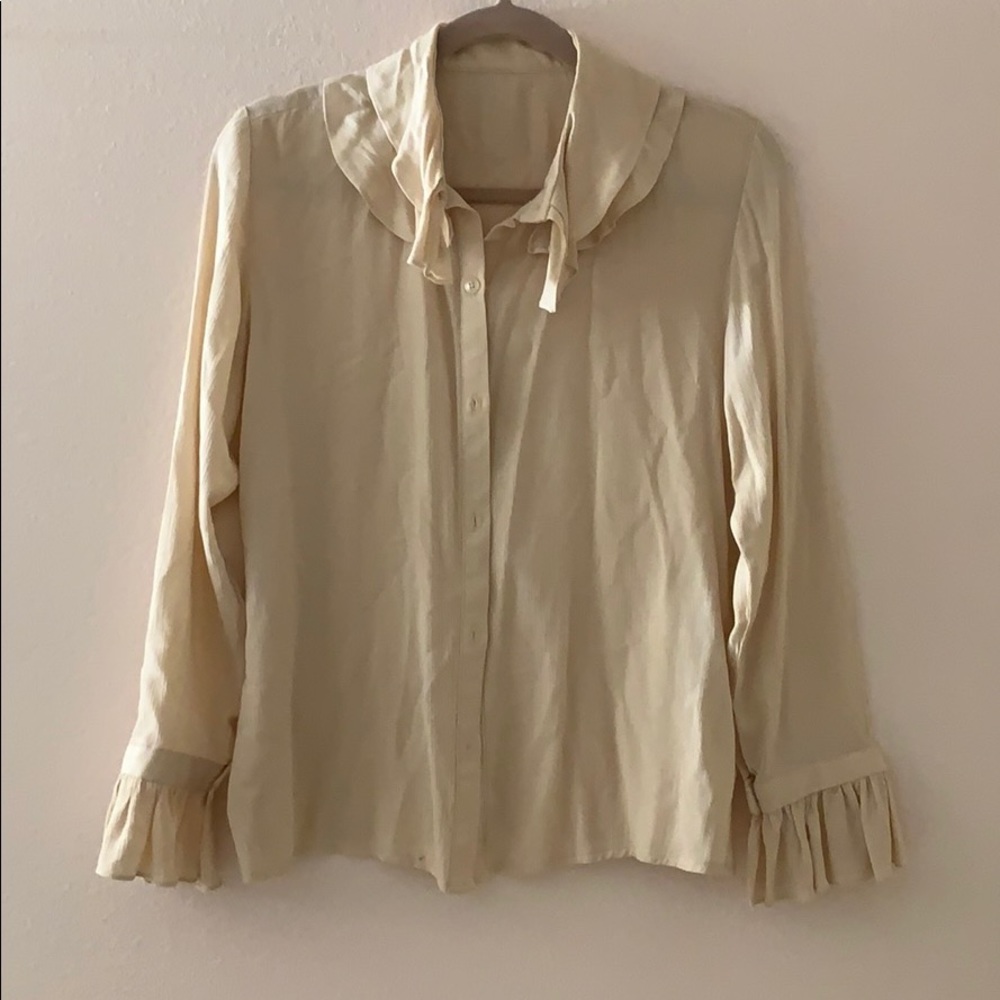 Light pink blouse shirt